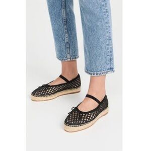 Loeffler Randall Black Ballet Espadrilles